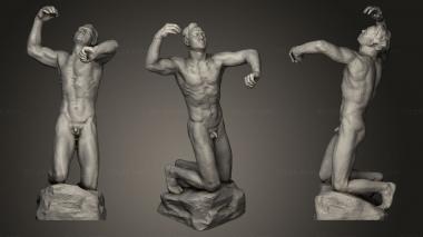 Figurines of people Groer Strzender 3d model